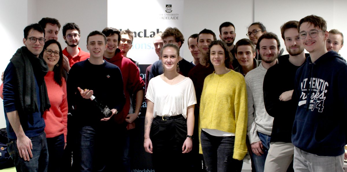 Le <a href="/TLChalons/">ThincLab Châlons</a> est ravi d'avoir accueilli les étudiants des @artsetmetiers_  pour le #DesignChallenge.