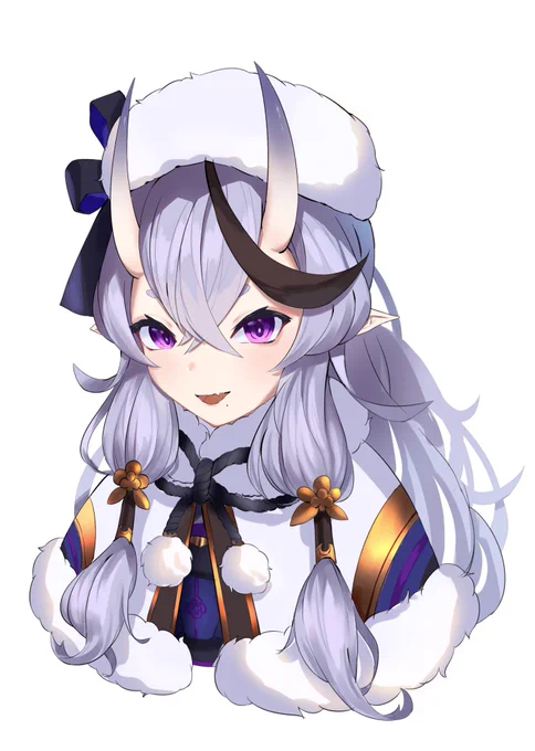 年明け前に描いたやつ塗った#尊絵巻 