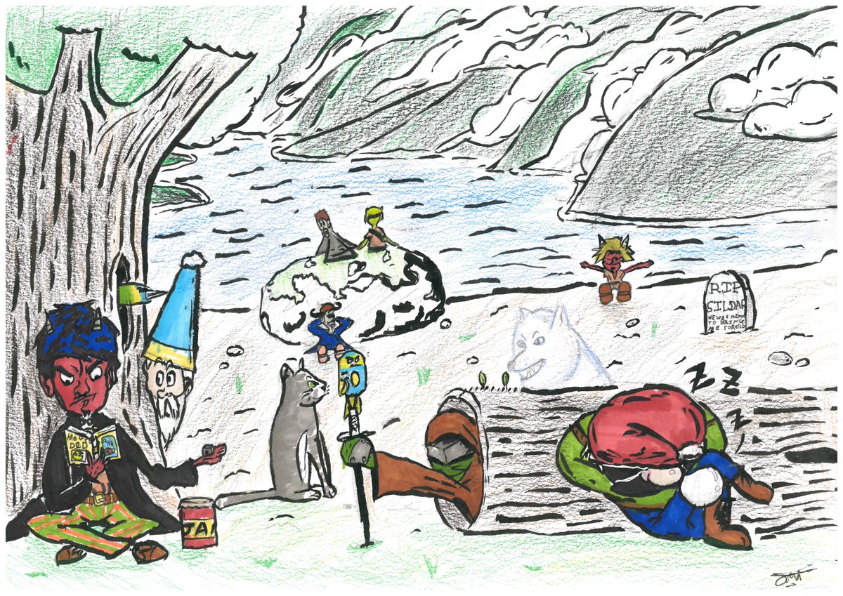 EPHS_DnD's tweet photo. *WARNING* 
Playing dungeons and dragons can lead to sudden outbursts of creativity.
#dnd5e #dungeonsanddragons #creativestudents #learningthroughplay https://t.co/I6aHRAaB7t