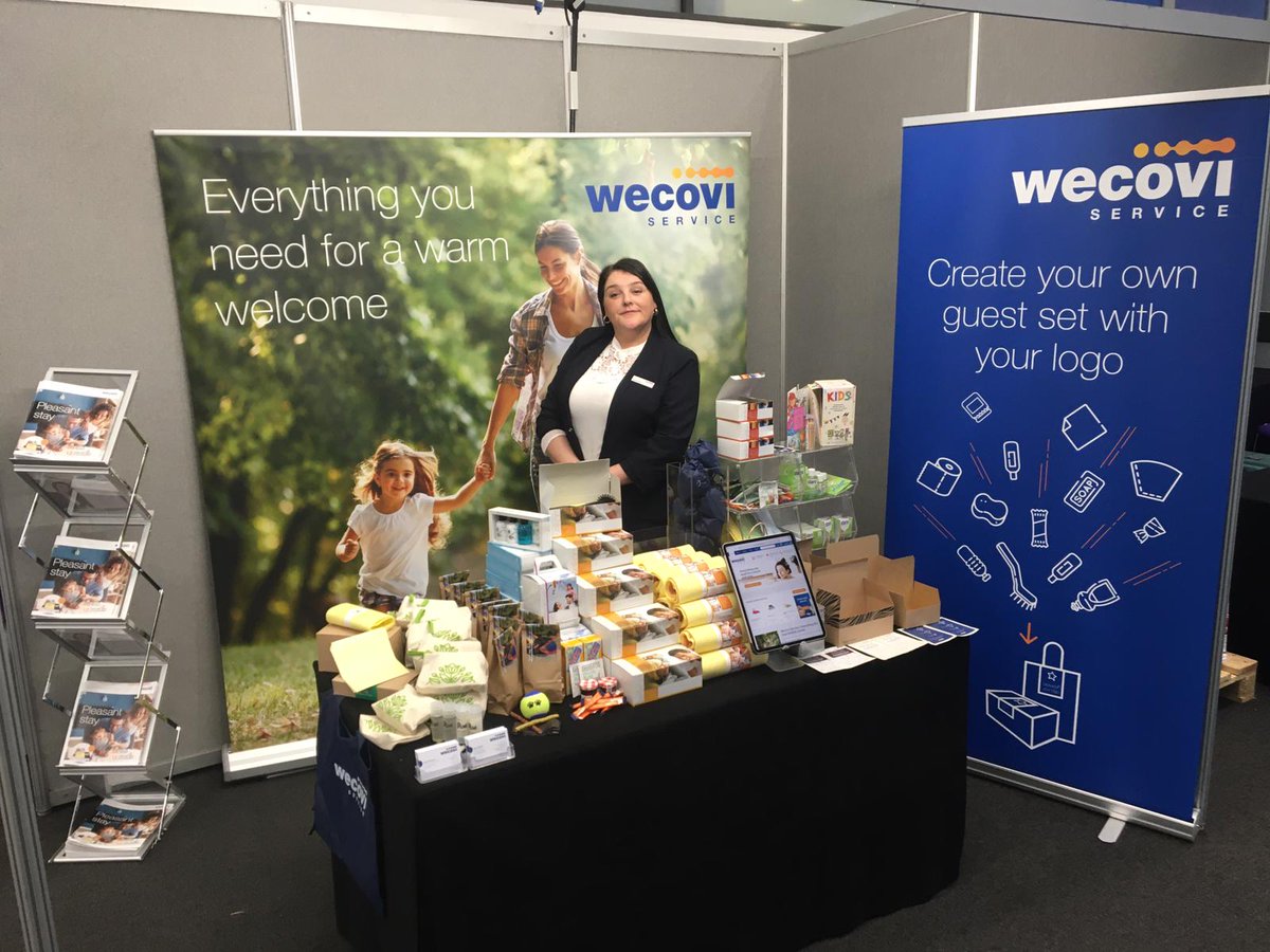 We had a great first day at the @BHHPA Conference 2020. Our Accountmanagers Gerben and Nicola are happy to inspire you on the second day. 

#guestsets #awarmwelcome #creatingyourownset #bhhpa #WecoviService #bhhpa20 #holidayparks