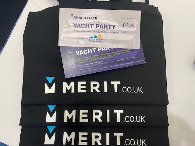 WeAreTeamMerit's tweet photo. We had a successful first day exhibiting at @Phacilitate Leaders World 2020, ending with a yacht party!

#advancedtherapies #conference #celltherapy #genetherapy #PLW2020 #meritexcellence #deliveringexcellencetogether #offsitemanufacture https://t.co/emUHqSnIHi