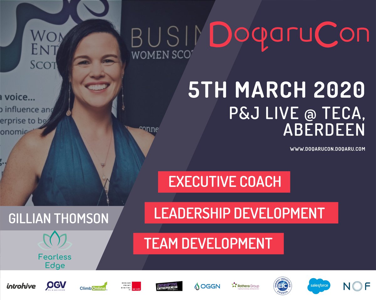 wearedoqaru's tweet image. 📣 SPEAKER ANNOUNCEMENT 📣

Gillian founded her #leadershipdevelopment consultancy in 2013 following over 16 years of experience working in HR roles. 

Gillian’s forté is #executivecoaching, #leadership &amp;amp; #teamdevelopment and #conflictresolution