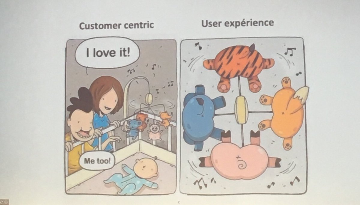 📲 « Il faut passer de customer centric à expérience utilisateur » #UXbusiness #UXmanager #UX ▶️ Par @jeromewallut au #VisionaryDay @microsoftfrance @VincentMontet @ArnaultChatel