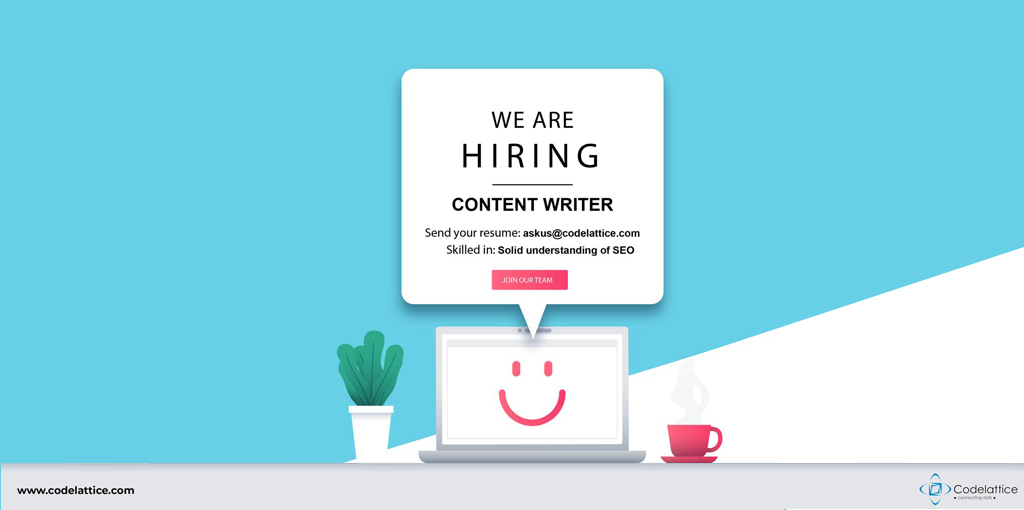 Codelattice's tweet image. We are Hiring!
Content Writers with Excellent English Writing and Speaking Skills.

Location: HiLITE Business Park,
Calicut-673014, Kerala.

Please Share Updated CV to
askus@codelattice.com

codelattice.com

#Hiring #ContentWriter #Codelattice #CalicutHiring