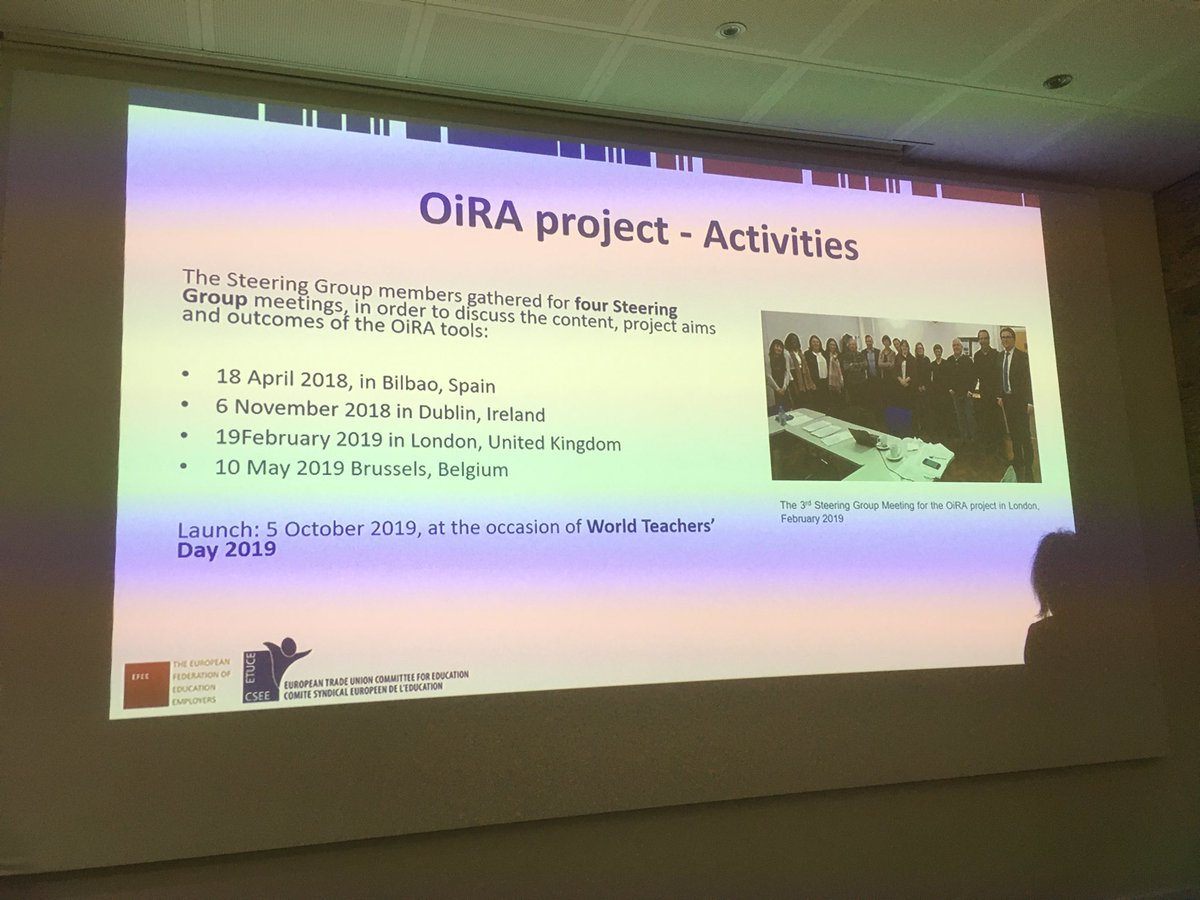 AnnaMariaTeperi's tweet photo. Opetusalan turvallisuus yhteistyönä kiinnostaa, International OHS seminar organized by ⁦@oajry⁩ @fioh ⁦@TSRahasto⁩ #edusafe ⁦@EU_OSHA⁩ #oira https://t.co/Jz4aqJ3Ryo