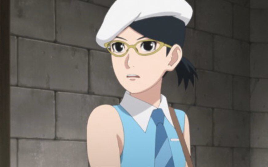 Sarada menyamar jadi jurnalis