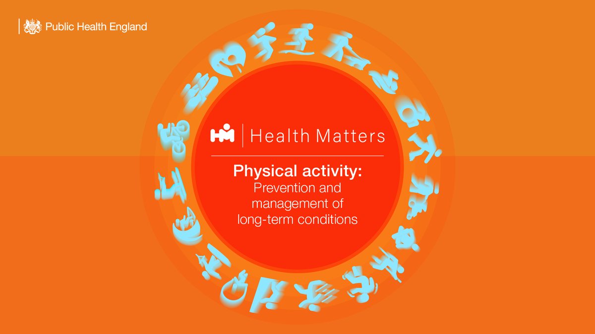 Today we've launched a new edition of #PHEHealthMatters focusing on the importance of physical activity for your health. Read the full edition to learn how physical activity can improve your wellbeing: bit.ly/2GgYW6p