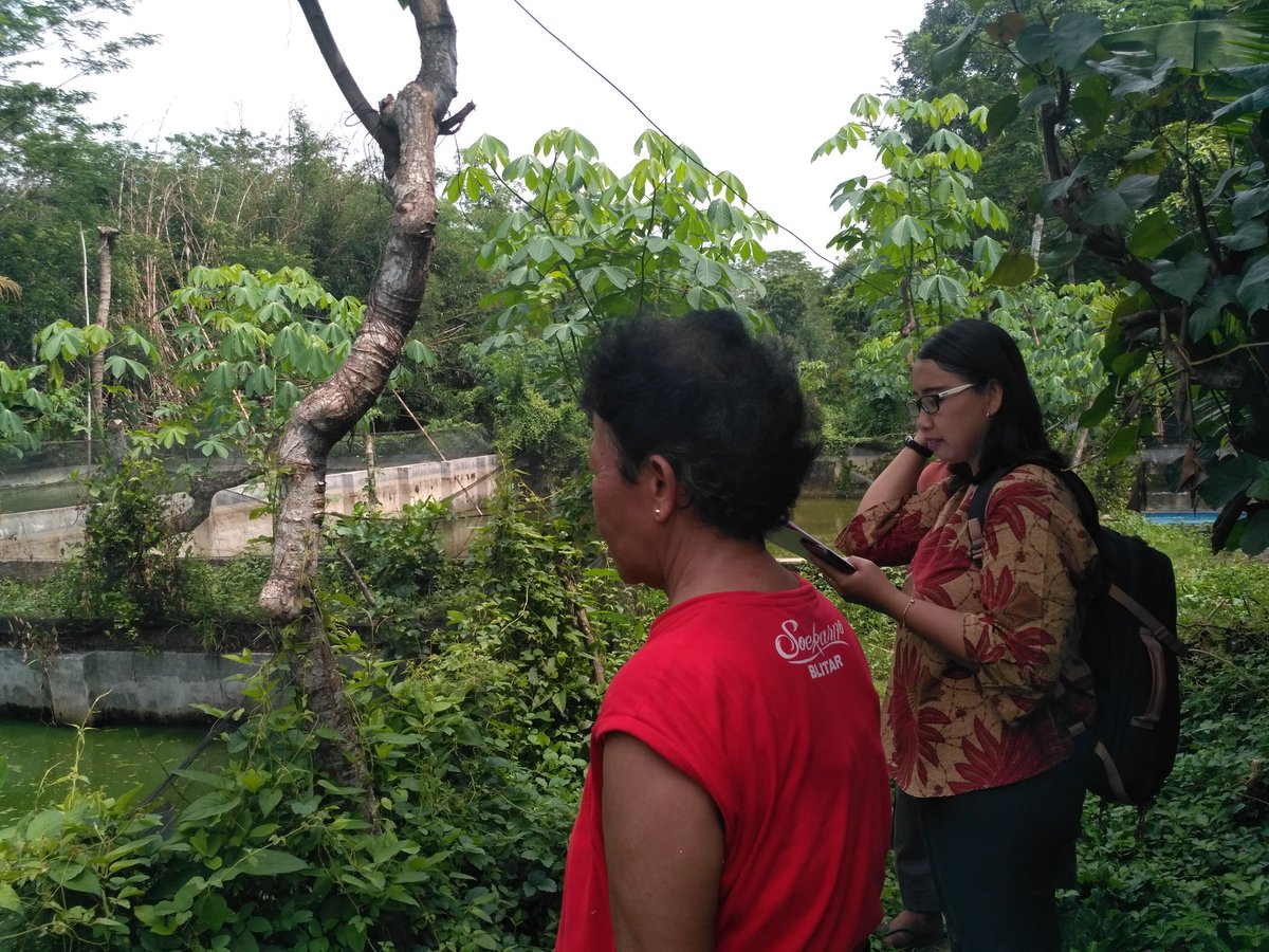 GarlinMaharani's tweet photo. Tetap Strong Pendampingan &amp; pendataan Pelaku Perikanan oleh PPB Kab. Kediri di Kec. Mojo @puslatluhkp  @lapregiwati https://t.co/u4uhlsEkSA