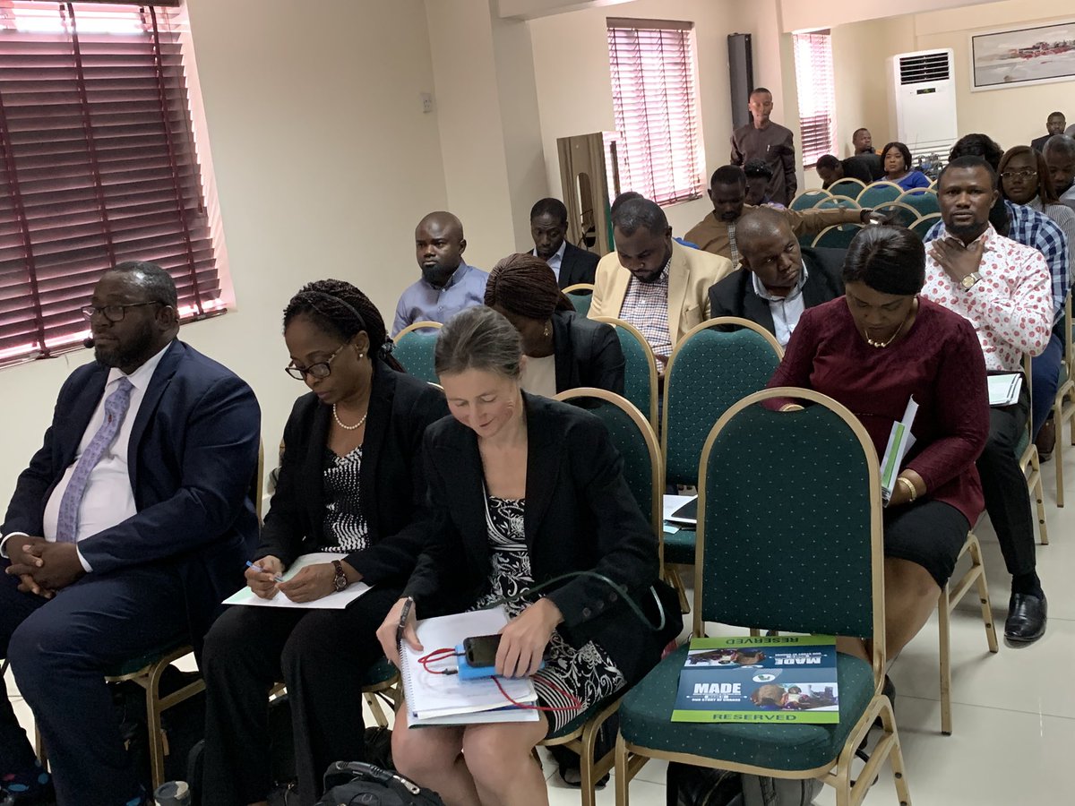 Cross section of participants at our close-out dissemination in Abuja. 

#MADEforNigerDelta