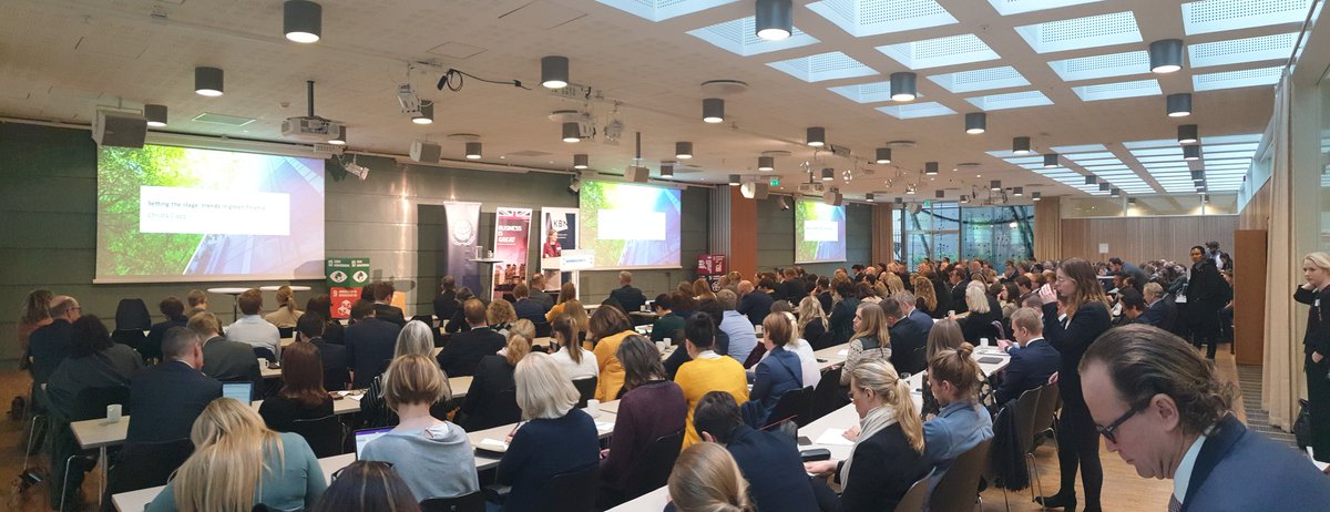 Georg Oftedal (@georgoftedal) on Twitter photo After 2 months of intensive work its great to see over 190 participants from over 15 different countries gathered together in Oslo to discuss #greenfinance at the UK-Norway Green Finance Summit.
<a href="/UKinNorway/">British Embassy Oslo 🇬🇧🇳🇴</a> <a href="/GlobalCompactNO/">UN Global Compact Norge</a>
<a href="/Kommunalbanken/">KBN</a> <a href="/foreignoffice/">Foreign Office</a>
#greenfinancesummit After 2 months of intensive work its great to see over 190 participants from over 15 different countries gathered together in Oslo to discuss #greenfinance at the UK-Norway Green Finance Summit.
<a href="/UKinNorway/">British Embassy Oslo 🇬🇧🇳🇴</a> <a href="/GlobalCompactNO/">UN Global Compact Norge</a>
<a href="/Kommunalbanken/">KBN</a> <a href="/foreignoffice/">Foreign Office</a>
#greenfinancesummit