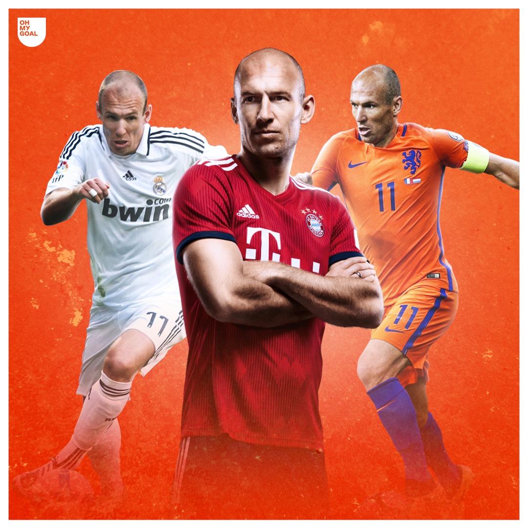 Happy birthday Arjen Robben We\ll always remember your favorite move 