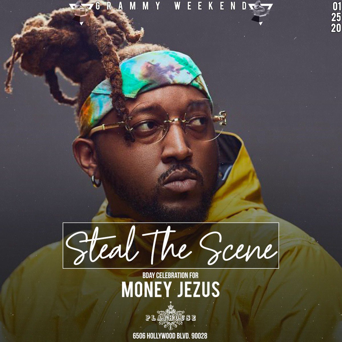 MoneyJezus's tweet photo. OH AND BTW IM HAVING THE MOST IGNANT PARTY OF THE YEAR THIS SATURDAY SO PULL THE FUCK UP!!! #GRAMMYWEEKEND @playhousehw https://t.co/X5VfiYAAez