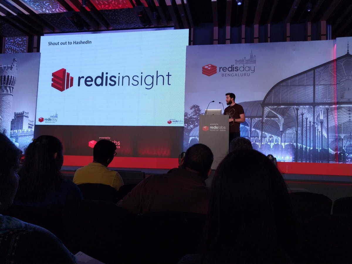 HashedIn's tweet image. Pieter Cailliau - Senior Product Manager at @RedisLabs  talks about #RedisInsight - a new, rebranded version of #RDBTools acquired from HashedIn. We thank Redis Labs for hosting us at the inaugural #RedisDay in Bangalore. Great conversations &amp;amp; learnings from the #redis community.