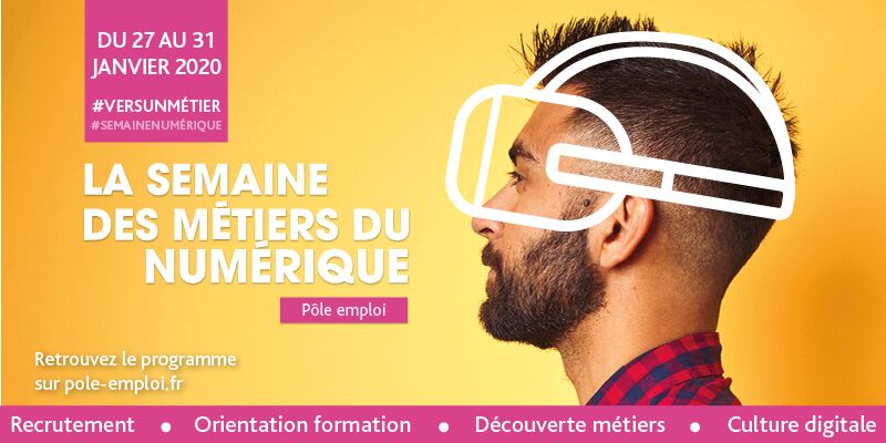 FTravail_HDF's tweet image. [💻] La deuxième édition de la semaine des métiers du #Numérique se tient du 27 au 31 janvier 2020. Retrouvez tous les événements de la région 👉 swll.to/eWN82