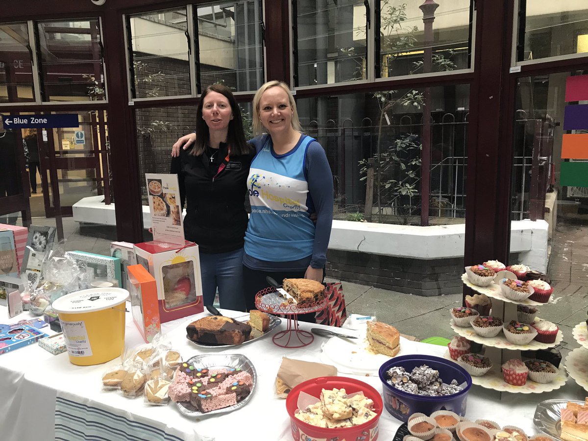 JodyLBryant's tweet photo. Hurry up cakes are selling fast in the Dome today! And are extremely yummy 🧁. All for a good cause @PHCharity @melsheppard @Poole_Hospital #SupportMel #LondonMarathon https://t.co/se6GOF6SZZ