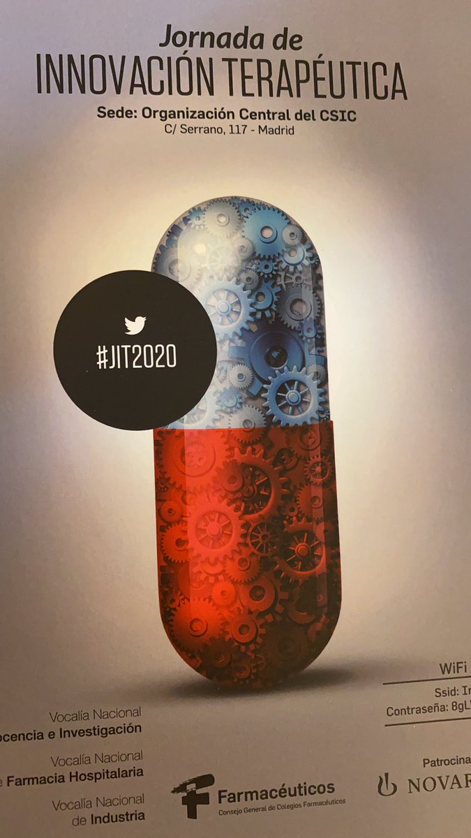 LeticiaKanpezu's tweet photo. Desgranando los retos que plantean a los farmacéuticos las nuevas terapias con células CAR-T en la Jornada de Innovación Terapéutica en la que participa la Vocalía Nacional de Farmacia Hospitalaria. #JIT2020 @Farmaceuticos_ @Farmasturias https://t.co/155fpxQLag