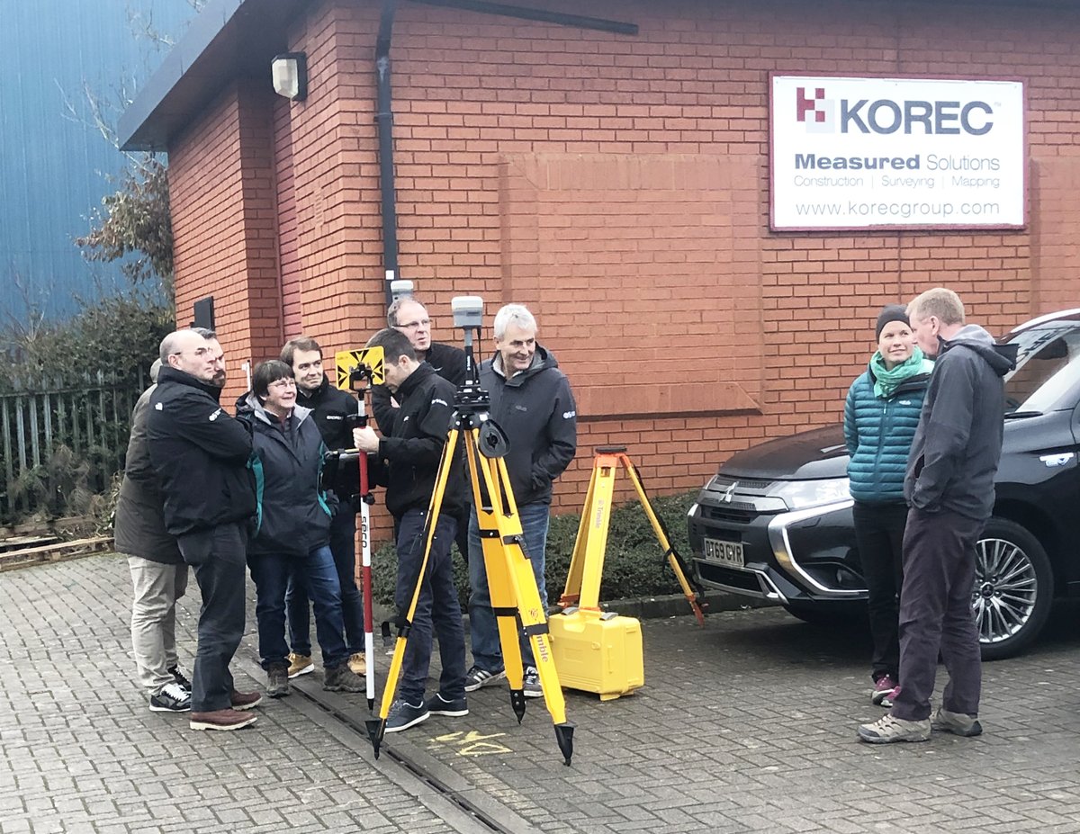 Yesterday we were delighted to welcome the <a href="/OrdnanceSurvey/">Ordnance Survey</a> to our Huntingdon offices for a training session - And we even braved the cold for a live outdoor demo with our #GNSS Solutions! #whatevertheweather #training #measuredsolutions