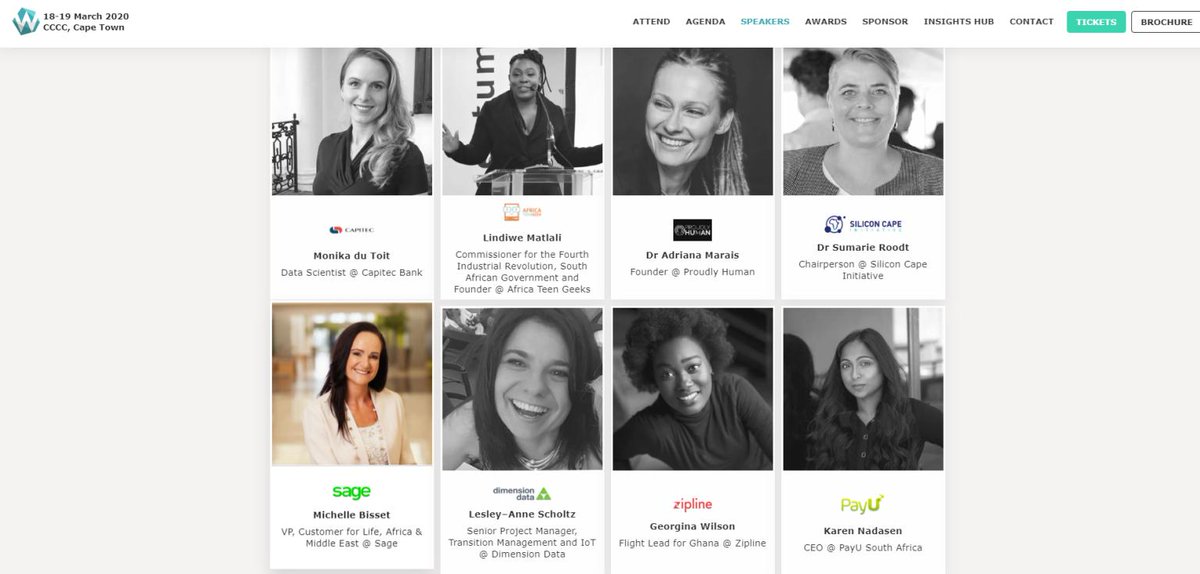 I am excited to be presenting at the <a href="/WinTechSeries/">Women In Technology World Series</a> for Africa taking place on 18 &amp; 19 March at CCCC, Cape Town. I will be sharing my thoughts &amp; experiences of '#Mentoring and its developmental merits'.

Use SPEAKER15 for a 15% off all passes. 😀

#WomeninTech