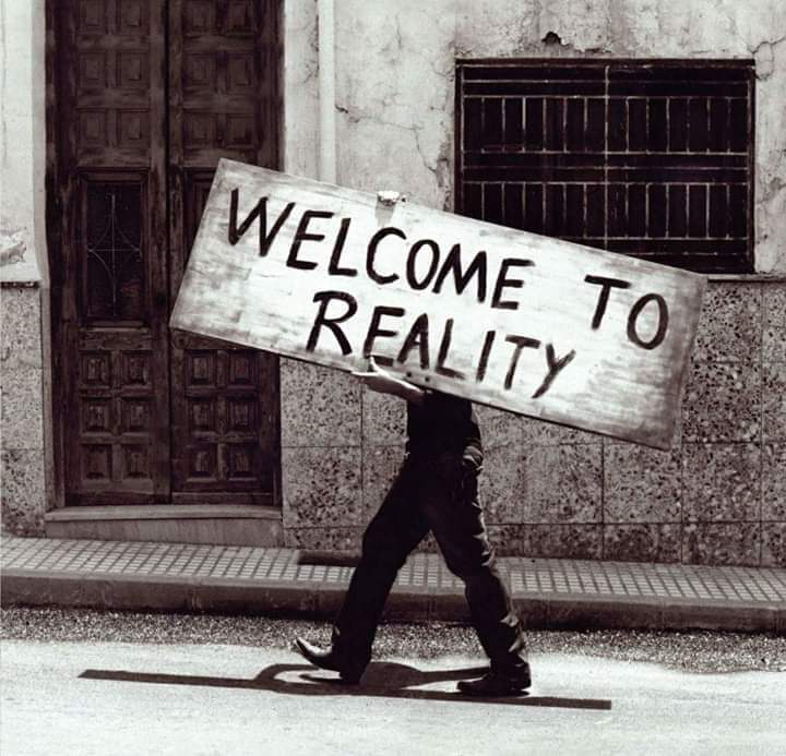 Reality is created. Your reality. My creation is it real. Reflected reality is. Reality is created.