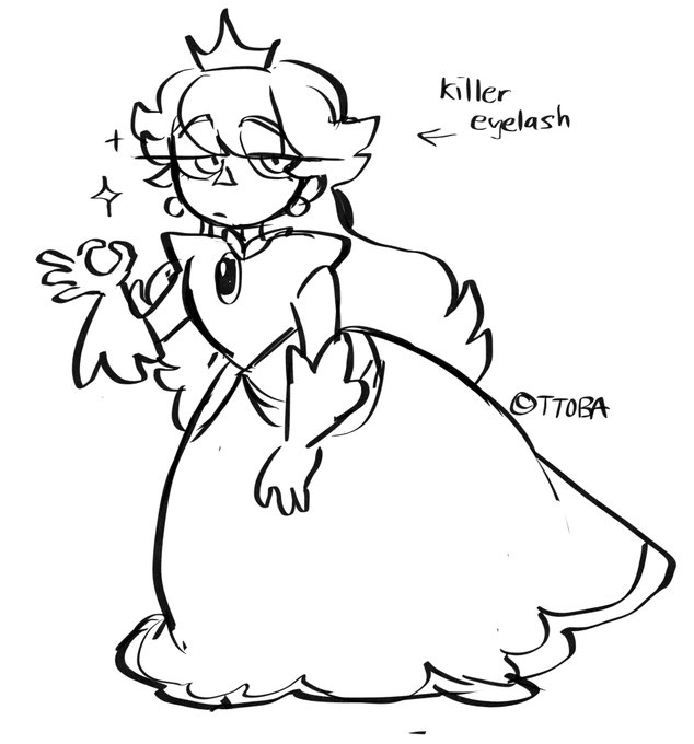 I live to serve our Queen, Peach ? 