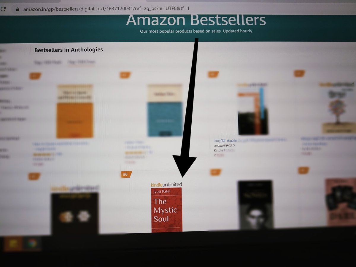 Jyotipatelammu's tweet photo. Feels amazing to see my #Books in the Top 10 on Amazon!
#TheMysticSoul #JyotiPatel #Trending #BestSeller #Free #eBook #TMS #JP #ThursdaySales #Discounts #Save100%
https://t.co/UASZ1klQyX https://t.co/wCmSMhxavF