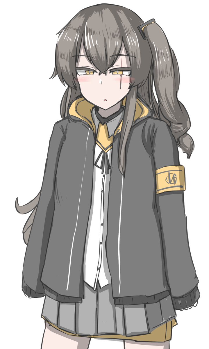 UMP45(ドルフロ) 「普通のUMP45です 」|かにさわ🦀skeb🎨のイラスト