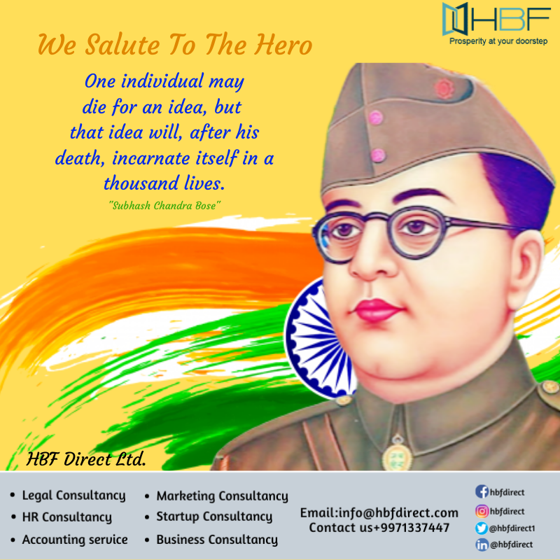 hbfdirect1's tweet photo. We Salute to the Great Hero
#Entrepreneurs #Startup #Consultancy #Advisory #Hbfdirect
#Incubator #Expert #SubhashChandraBose https://t.co/cE8z5GZ2nS