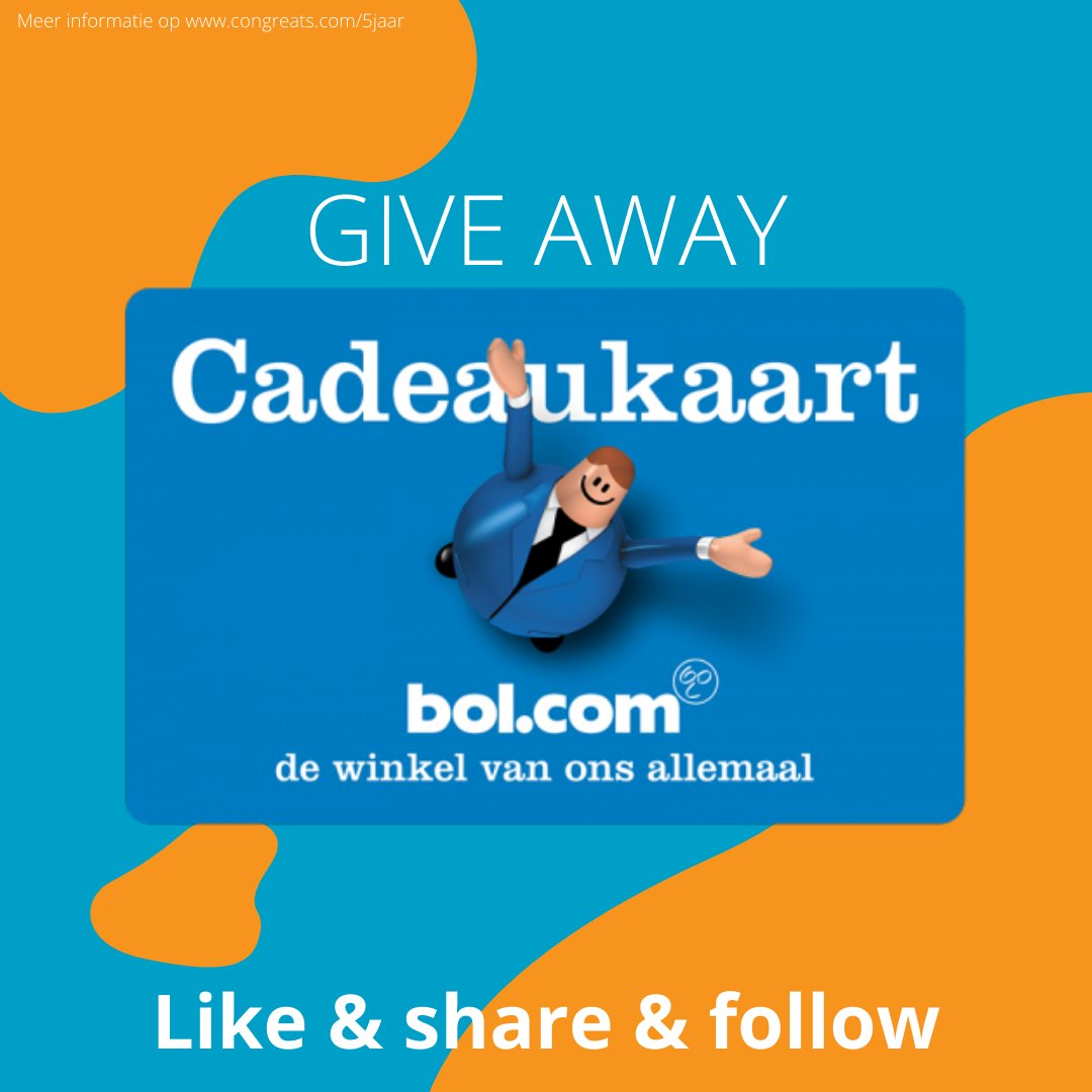 Congreats's tweet photo. Wij bestaan dit jaar alweer 5 jaar! Doe mee door onze social media pagina's te volgen en dit bericht te liken &amp; delen. Meer info kan worden gevonden op https://t.co/m3gC7LfWLt https://t.co/MCAYHpKqgb