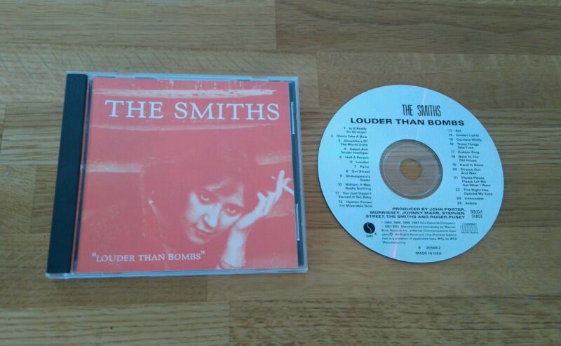 SmithsRarities's tweet photo. . Matrix #thesmiths Louder Than Bombs Original 1987 Usa Cd Album Sire Indie #mozarmy Â£29.99 https://t.co/9tUXLBT1gX https://t.co/XEveQycQFB