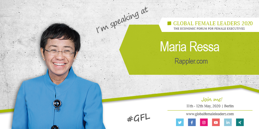 Maria Ressa, CEO and Executive Editor, Rappler.com, Philippines