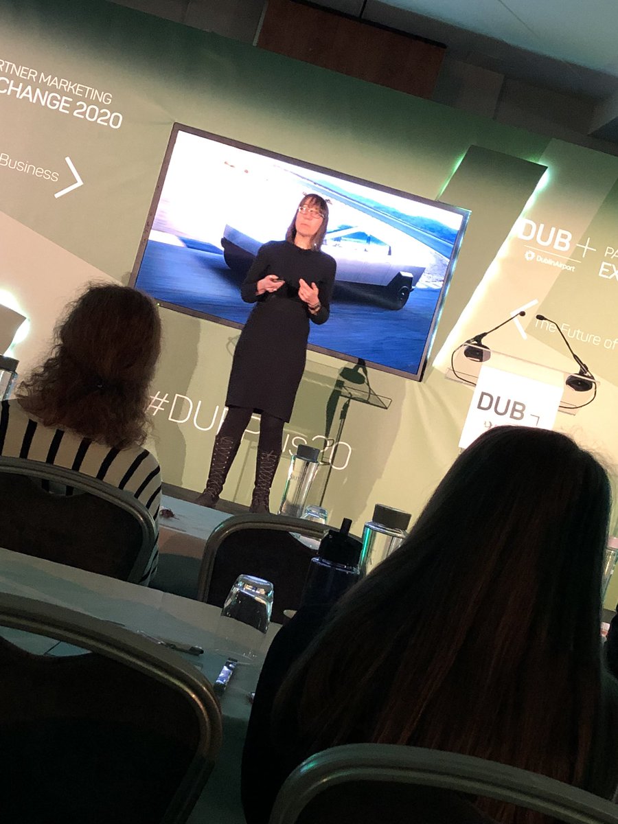 futurehumanhq's tweet photo. Our CEO @AnnODeaSR live on stage at #DUBPlus20 chatting Future Human: tech trends to watch as we head toward 2030 https://t.co/TEqq7Xm3M6