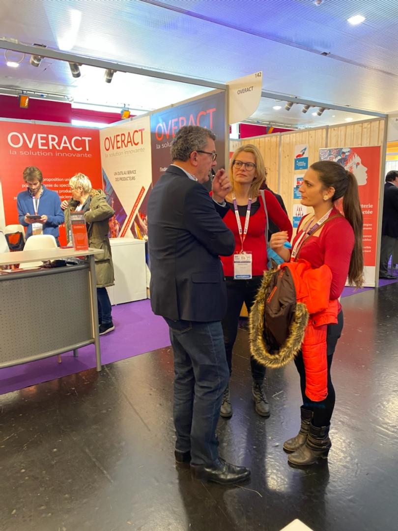 Ramdam_Magazine's tweet photo. Le #BIS2020 c'est aussi le plaisir de retrouver notre ami @overacteurope  sur son stand. Nous avons hâte de les revoir sur Toulouse.
#salon #culture #Nantes #BIS #Overact https://t.co/PTC4yycTSS