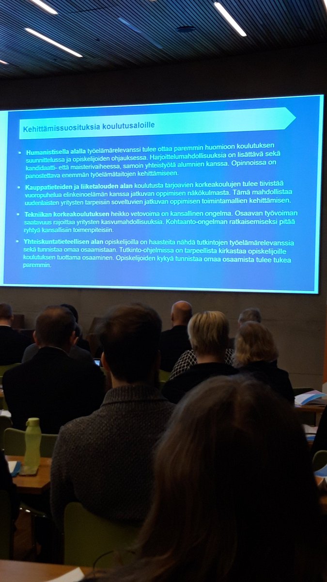 APAnttila's tweet photo. #koulutusala_arvioinnit selvityksen kehittämissuositukset  @TAMK_UAS https://t.co/gq8gsIhlV0