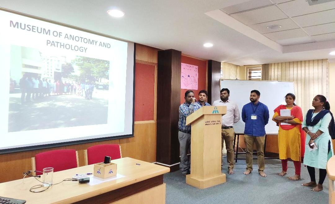 AtiMysuru's tweet photo. 187th CFC officer trainees shared their experience and lesson learnt about their visits during Karnataka Darshana and presented report on participation in GETHNAA programme.
#CommonFoundationCourse #experiences #visits #KarnatakaDarshana #places #museum #temples #KapilMohanIAS https://t.co/cj9ezuA0hx