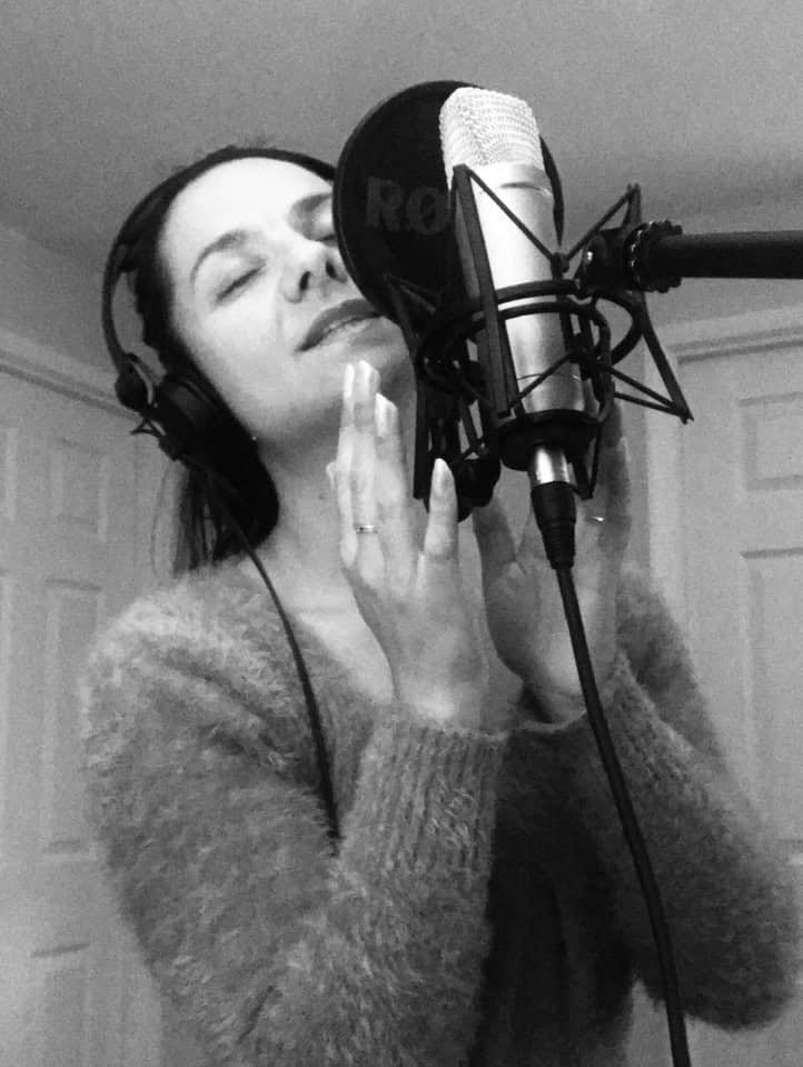 RemainSecrets's tweet photo. Our next EP is underway. Here is Daniela hard at work in the studio https://t.co/LqBVlykTnF