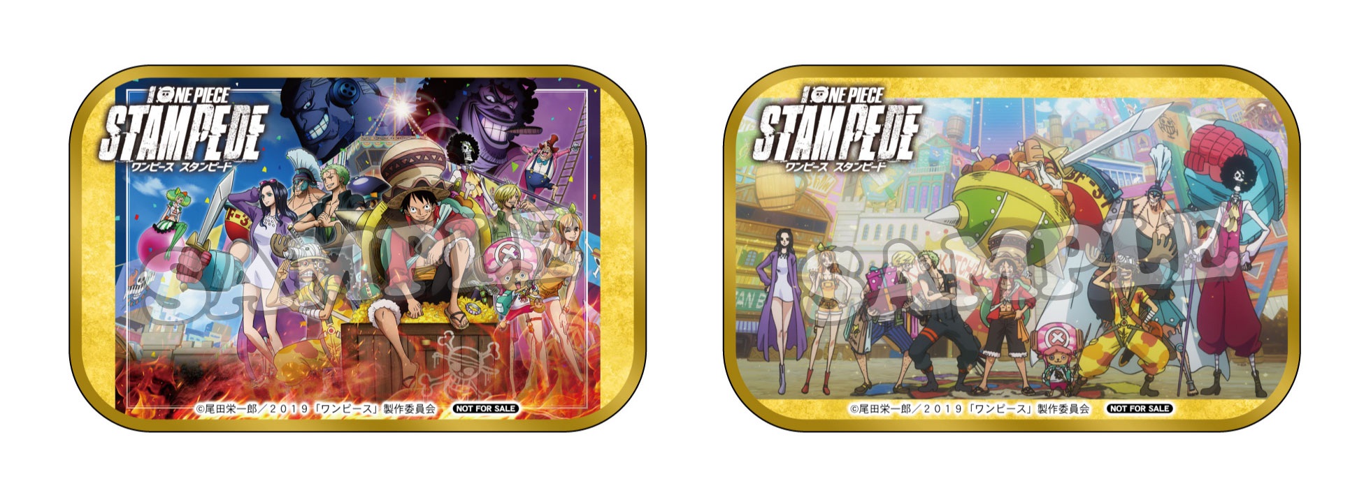 劇場版 ワンピース スタンピード 公式 劇場版 One Piece Stampede Blu Ray Dvd 取扱い法人別オリジナル特典 楽天books オリジナルフェイスタオル Wondergoo 新星堂 スクエア缶バッジ2個セット 劇場版