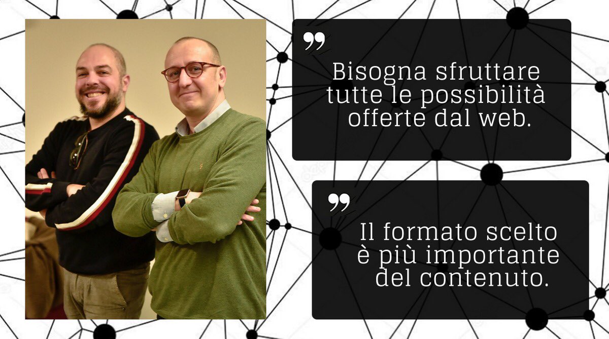 #pilloledimaster 
“Dobbiamo riprogettare la scrittura giornalistica attraverso il #DesignThinking: creiamo relazioni, non solo contenuti”.

Gli studenti del Master hanno assistito al workshop di <a href="/EdTv/">Enrico Marchetto</a> e <a href="/albertopi/">Alberto Puliafito</a> per sviluppare al meglio contenuti digitali.