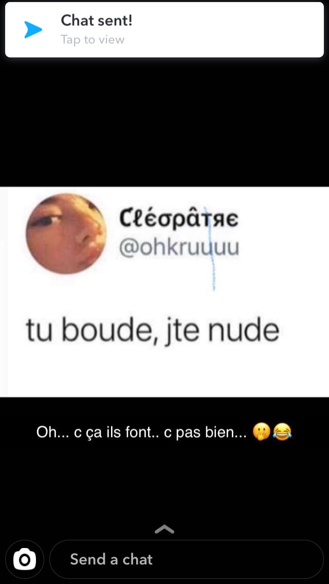 Bon je boude qui la 😬🤫