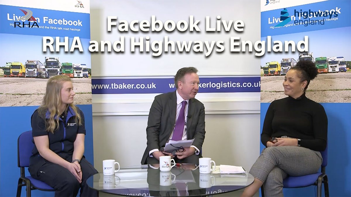 Wasn't able to catch <a href="/RHANews/">RHA</a> Facebook live forum with @HighwaysEngland yesterday? Don't worry, we've got you covered: youtu.be/k3sGkRWBpYY 
#lorry #haulage #HEwithRHA