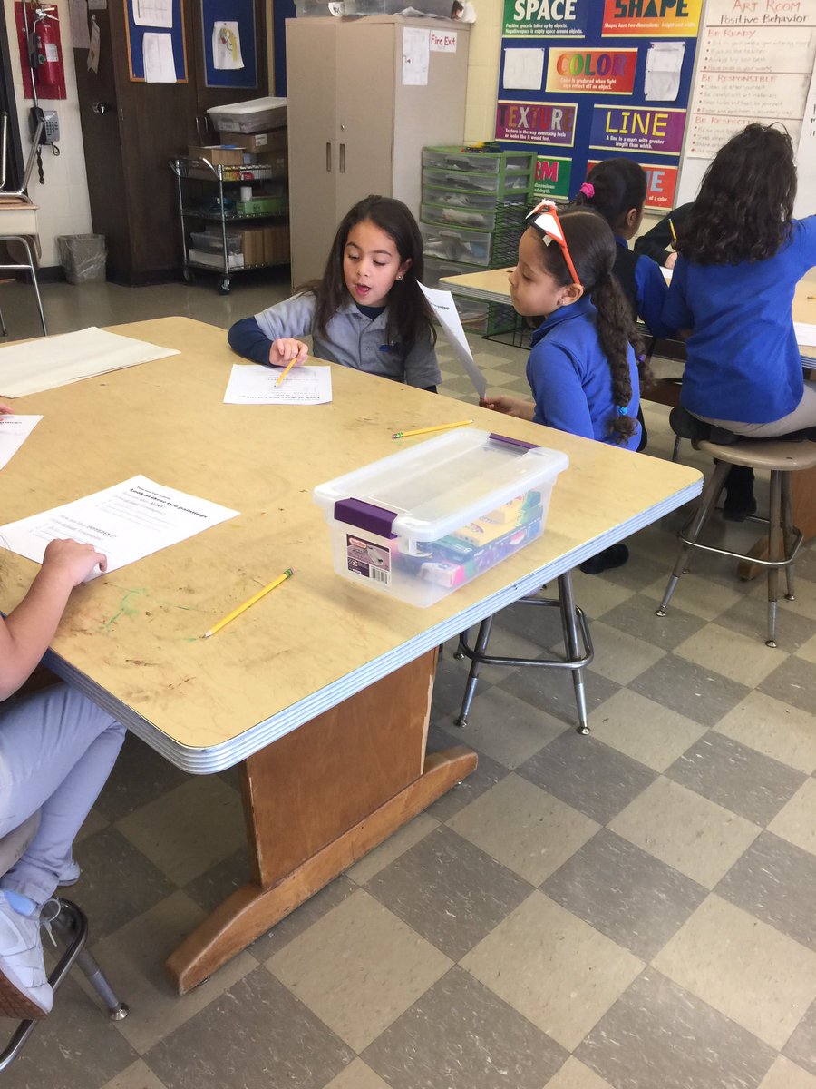 EhpsA's tweet photo. #thinkpairshare in art @GoodwinGator How are these two artworks similar? Different? #studentengagement @EastHartfordPS https://t.co/NsNEw0m405