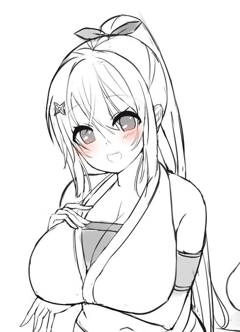 くノ一ちゃんの落書きパート2( ๑>ω•́ )۶🌟 