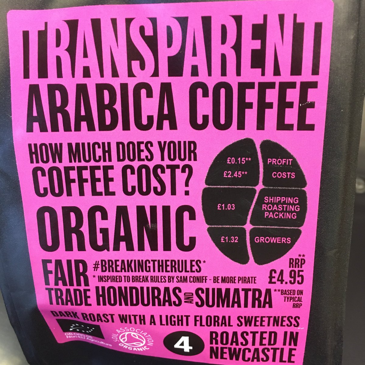 There’s excitement in the Meet the People office as we get to try this great new #RuleBreaking #coffee from <a href="/Traidcraft/">Traidcraft</a> today! #fairtrade #transparent #organic #bemorepirate #howmuchdoesitcost #roastedinnewcastle