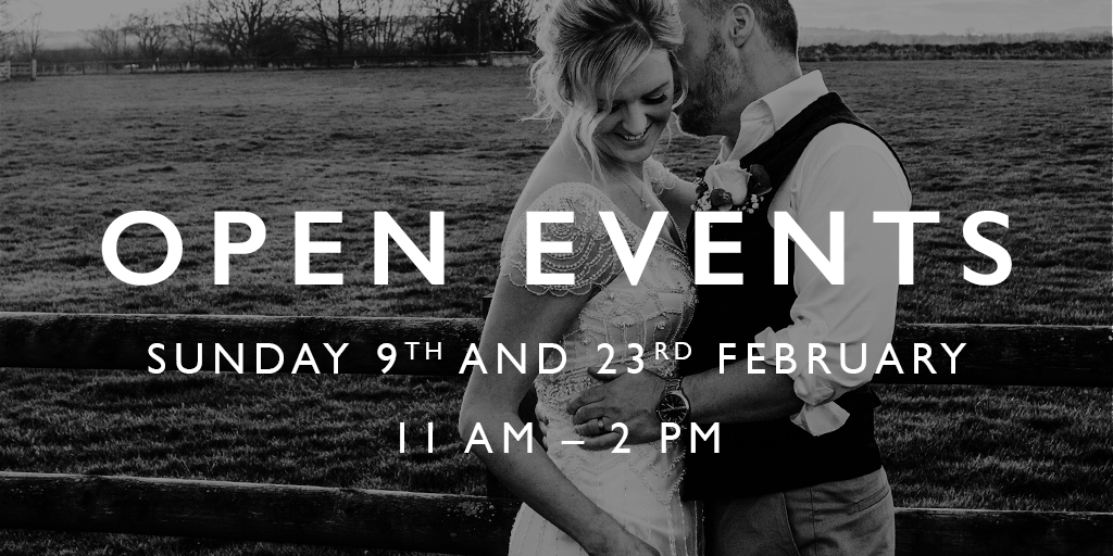 Come along to our upcoming Open Events and discover what our magical wedding venue has to offer. 

To book, click bit.ly/2RHoIGr 

<a href="/edbrownphotos/">Ed Brown</a> 

#weddingvenue #openevent #engaged #couple #engagement #wedding #weddingday