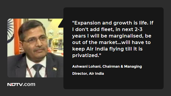 #ExecutiveDecision | Ashwani Lohani, CMD, Air India to NDTV.