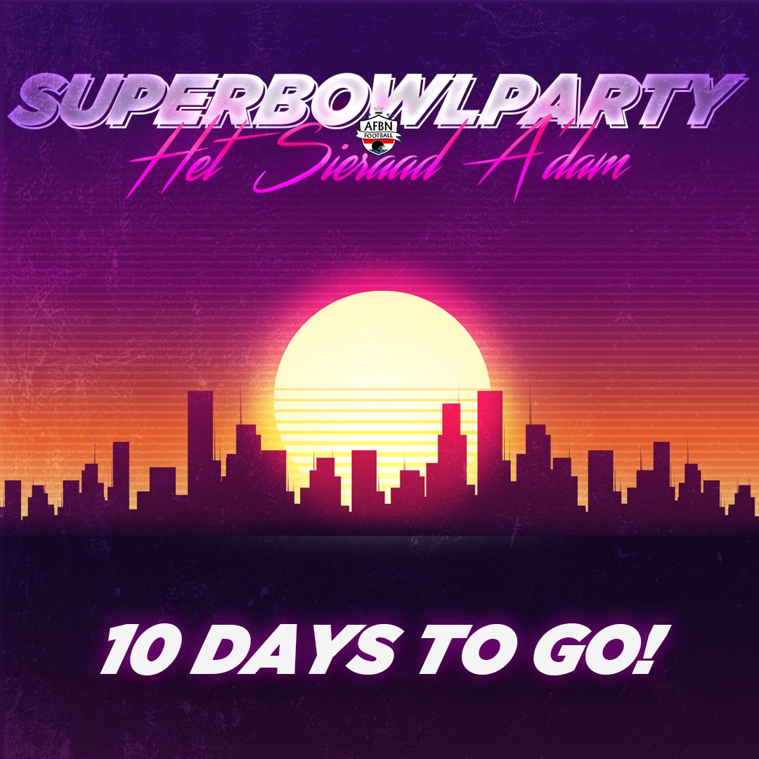 🔟Over tien dagen spelen The Kansas City Chiefs tegen de San Francisco 49ers.

Kom jij kijken in Het Sieraad, Amsterdam met:
🎤 NFL PubQuiz
🍻 Onbeperkt drinken
📣 Cheerleaders
🙋‍♂️ Honderden mede-fans

Tickets gaan hard, dus wees er snel bij 👉 afbnsuperbowlparty.nl