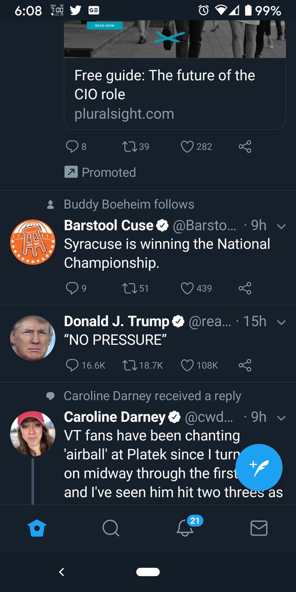 Barstool Cuse on Twitter "Syracuse is winning the National Championship."
