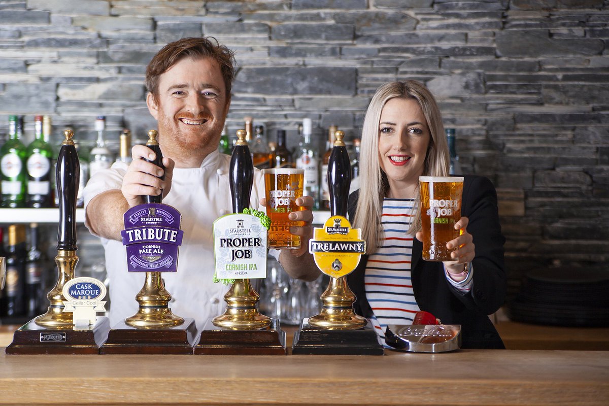 We're looking forward to welcoming <a href="/JackStein/">Jack Stein</a> and <a href="/_LauraHicks/">Laura McKay</a> from <a href="/StAustellBrew/">St Austell Brewery</a> to host a special evening of food and beer on Thursday 27th Feb. Expect lots of tasters of Jack's dishes matched to St Austell's fab Cornish beers - £20pp. Book here: bit.ly/38z1mcQ