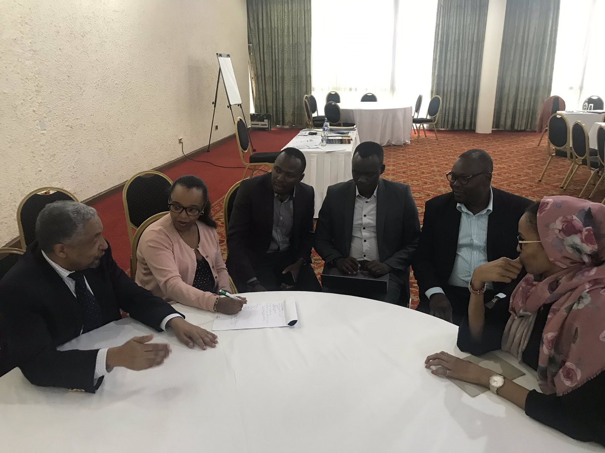 NuursViews's tweet photo. @IGADPeace communications colleague Ms Sharon Kuku briefing colleagues on IGAD communications strategy @Ayan_NuriyeH @NejatIssa @OkelloAngoma https://t.co/F1FWtgufvX