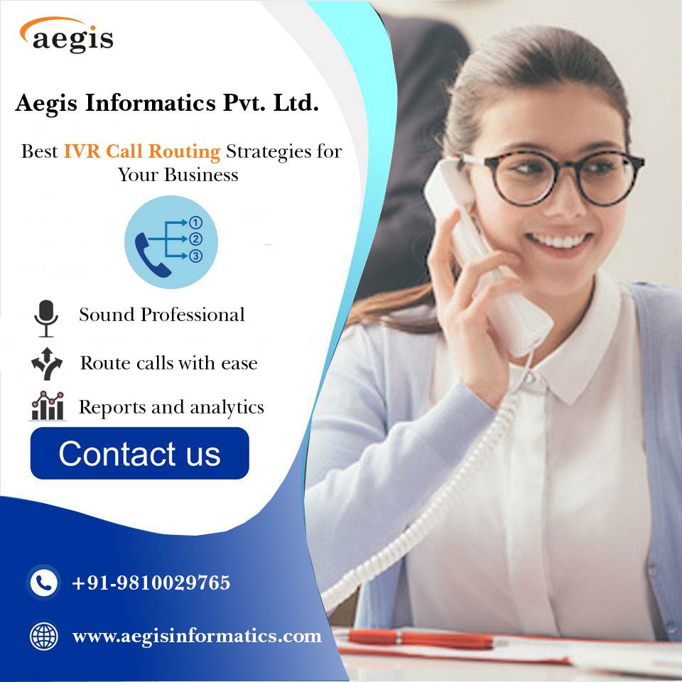 aegisinformatic's tweet image. #Aegis_Informatics_Pvt. Ltd.- Interactive Voice Response (IVR) is a technology that lets inbound callers use pre-recorded messaging and options as well as routing strategies to route calls to a live operator.

#IVRwithcallrouting #callrecording #Voicemailfacility #GSMIVR