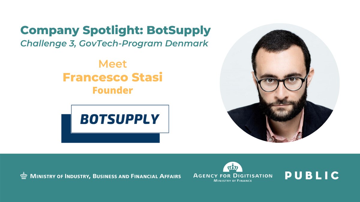 PUBLIC_Denmark's tweet image. Meet @BotSupplyHQ! 'Building a chatbot may be easy in some cases from a technical perspective. The hard part, often, is building a chatbot that creates value for users. We're in the business of making our relationship with tech more humane.' #GovTechProgramDK #dkpol #dktech